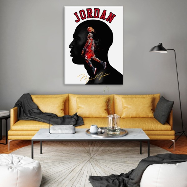 

Картина на холсте Cпорт Jordan 90х120 см.