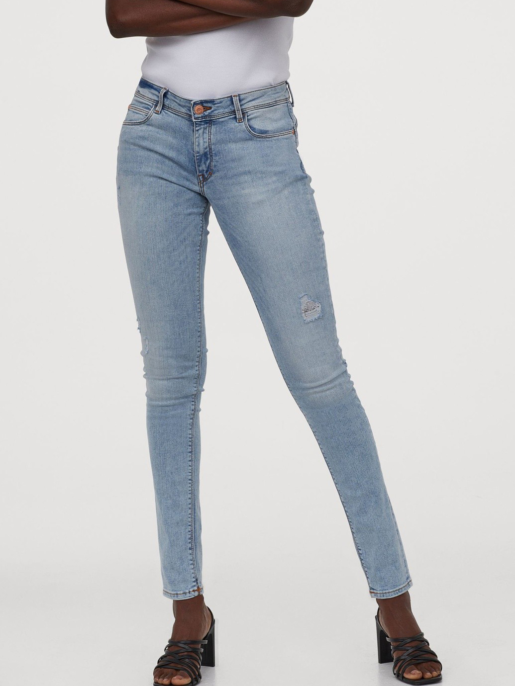 

Джинсы H&M 882882b47  Голубые, Джинсы H&M 882882b47 40 Голубые