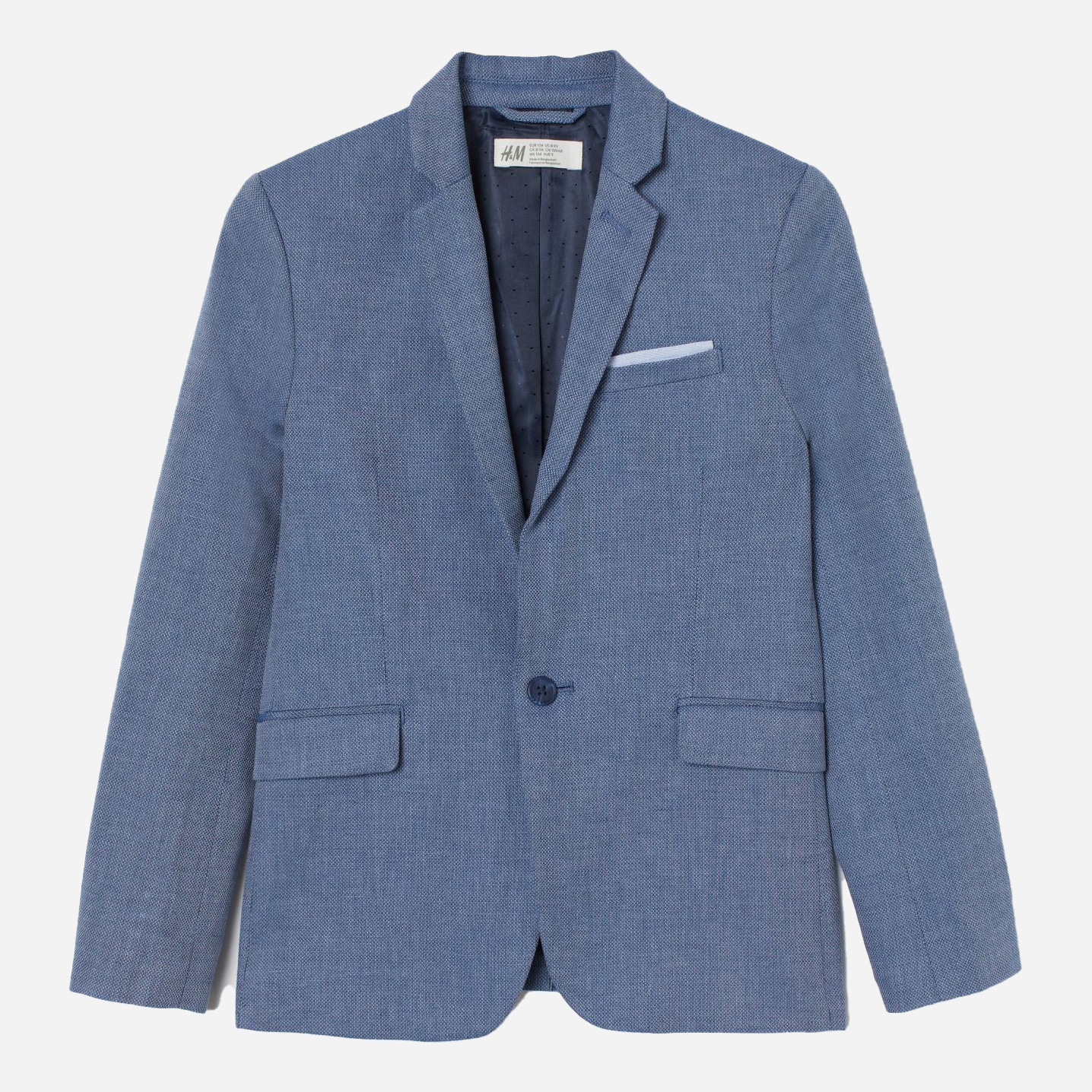 

Пиджак H&M 12-0754138-001 146 см Синий (СА2000001899816)