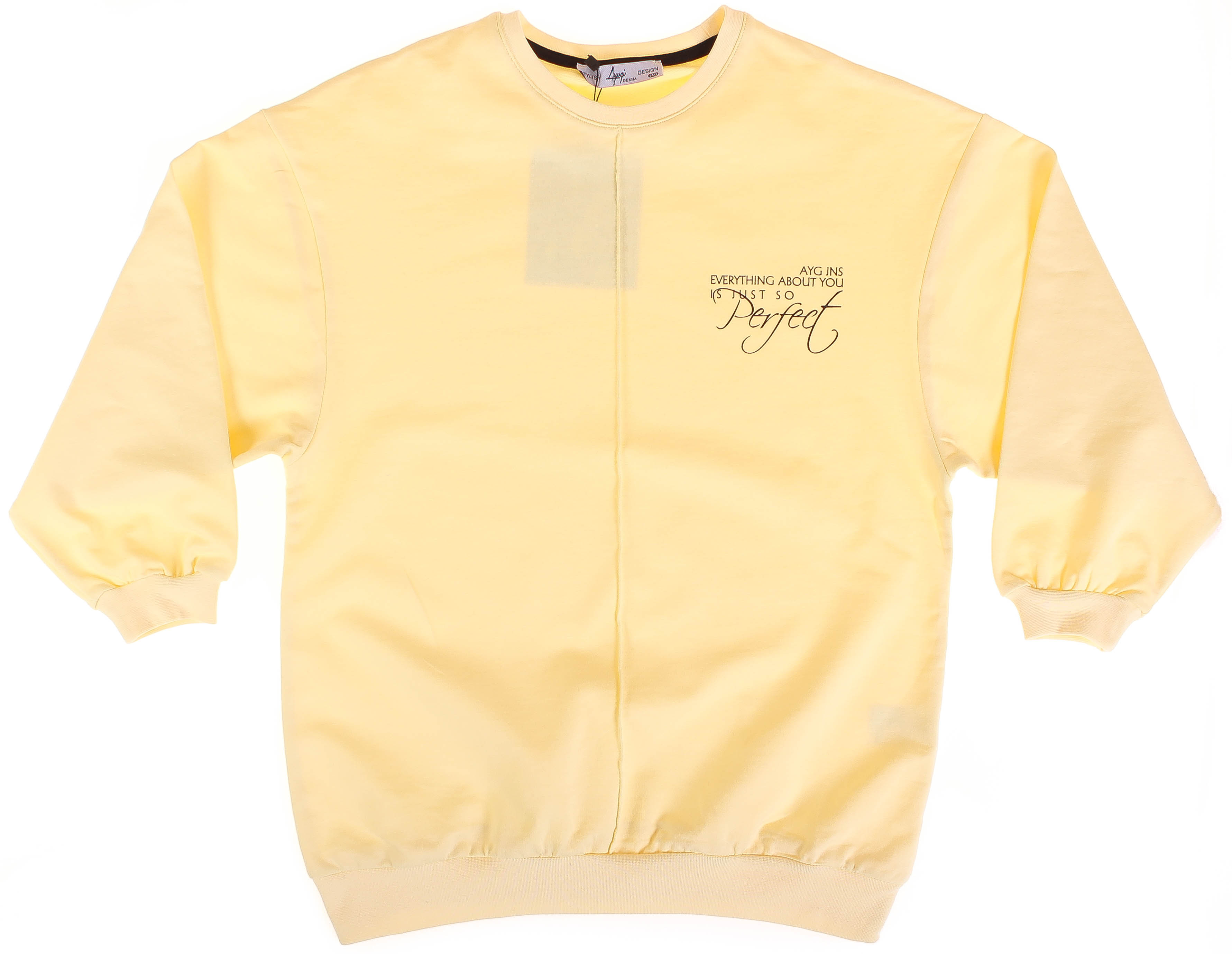 

Свитшот A-Yugi Желтый 170 см 7083 (541021)