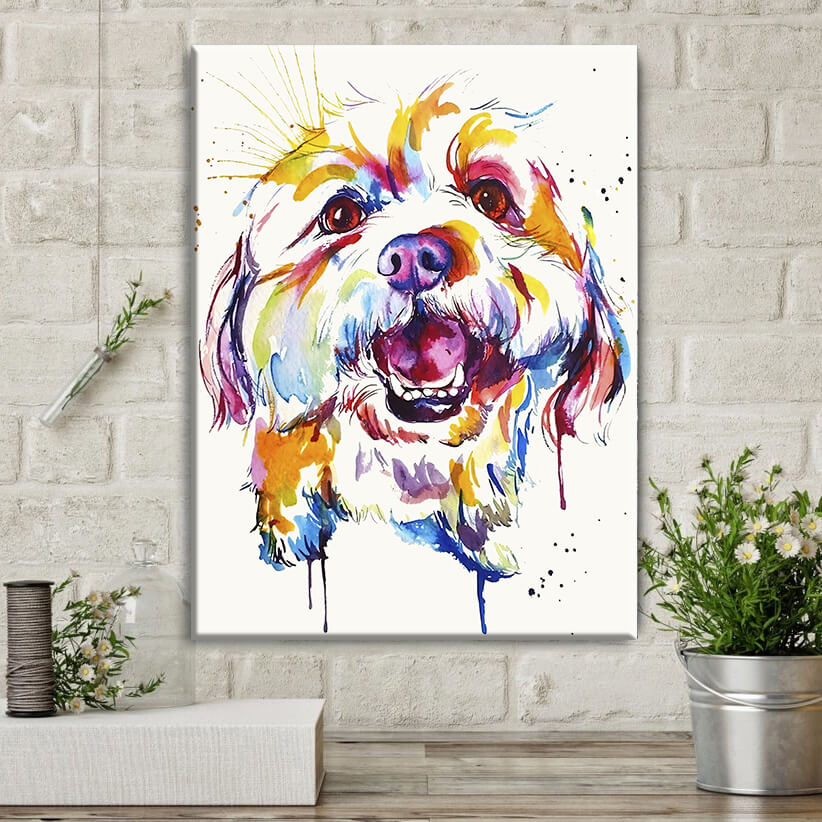 

Картина на холсте Животные Watercolor B.Cllie 90х120 см.