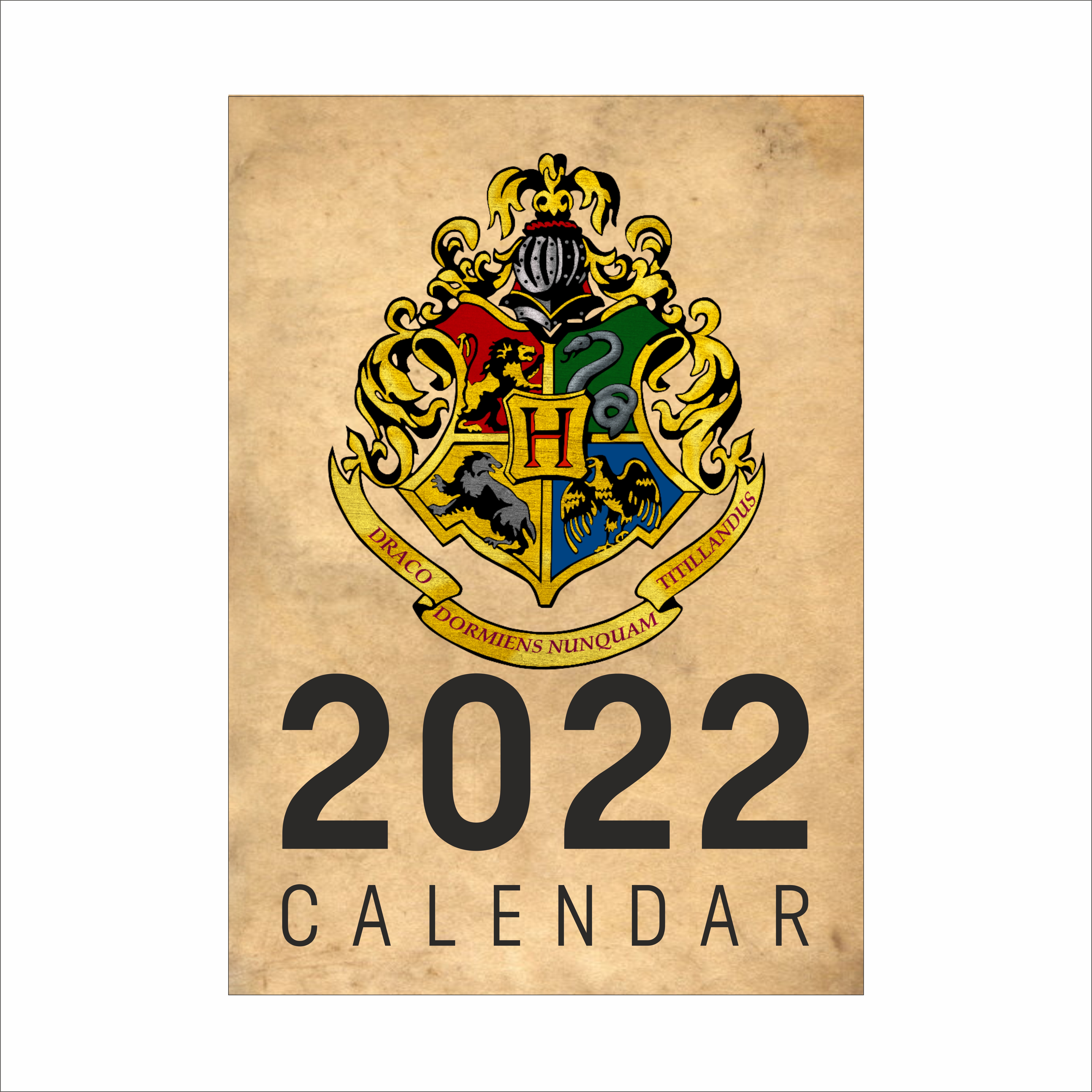 

Календар Vivay Harry Potter на 2022 рік А4 (9931)