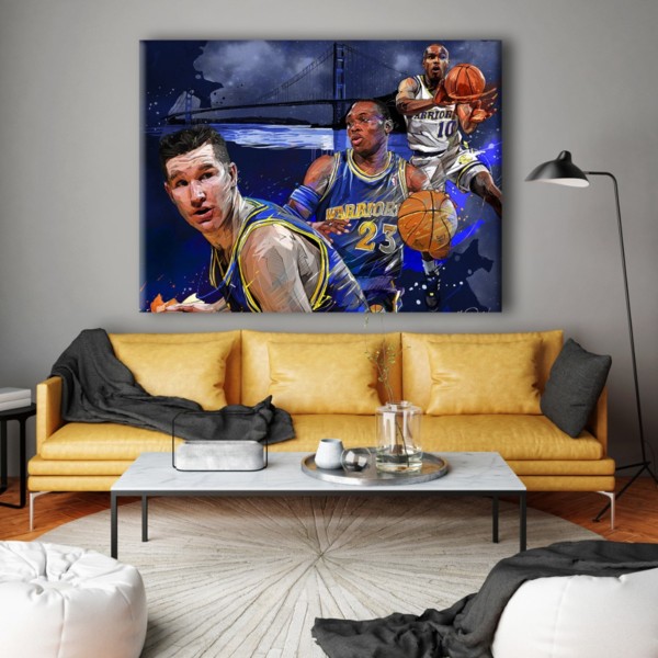 

Картина на холсте Cпорт NBA Golden State Warriors 90х120 см.