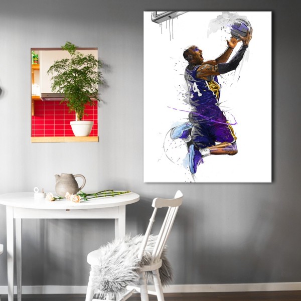 

Картина на холсте Cпорт Kobe Bryant 90х120 см.