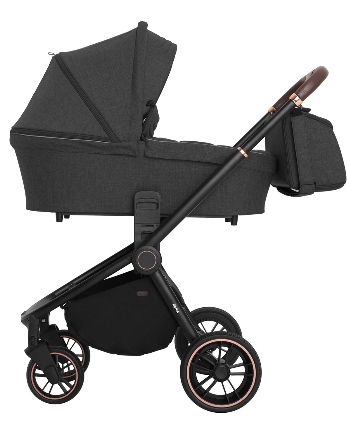 

Универсальная коляска 3 в 1 CARRELLO Epica CRL-8511/1 Space Black