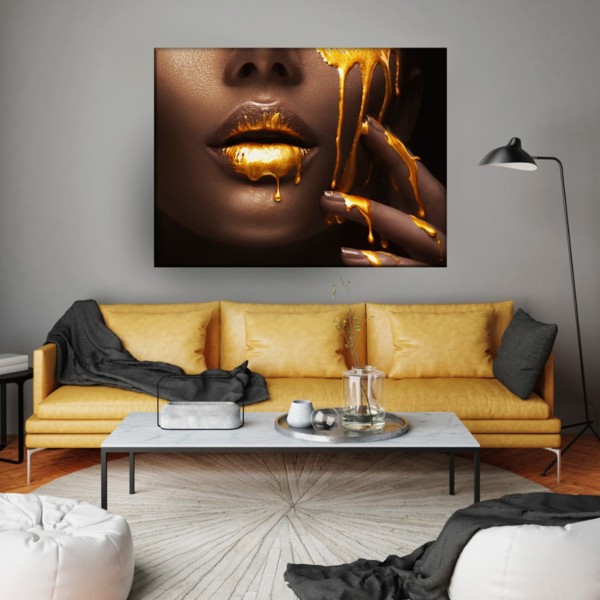 

Картина на холсте Урбан Арт Golden Chocolate 90х120 см.