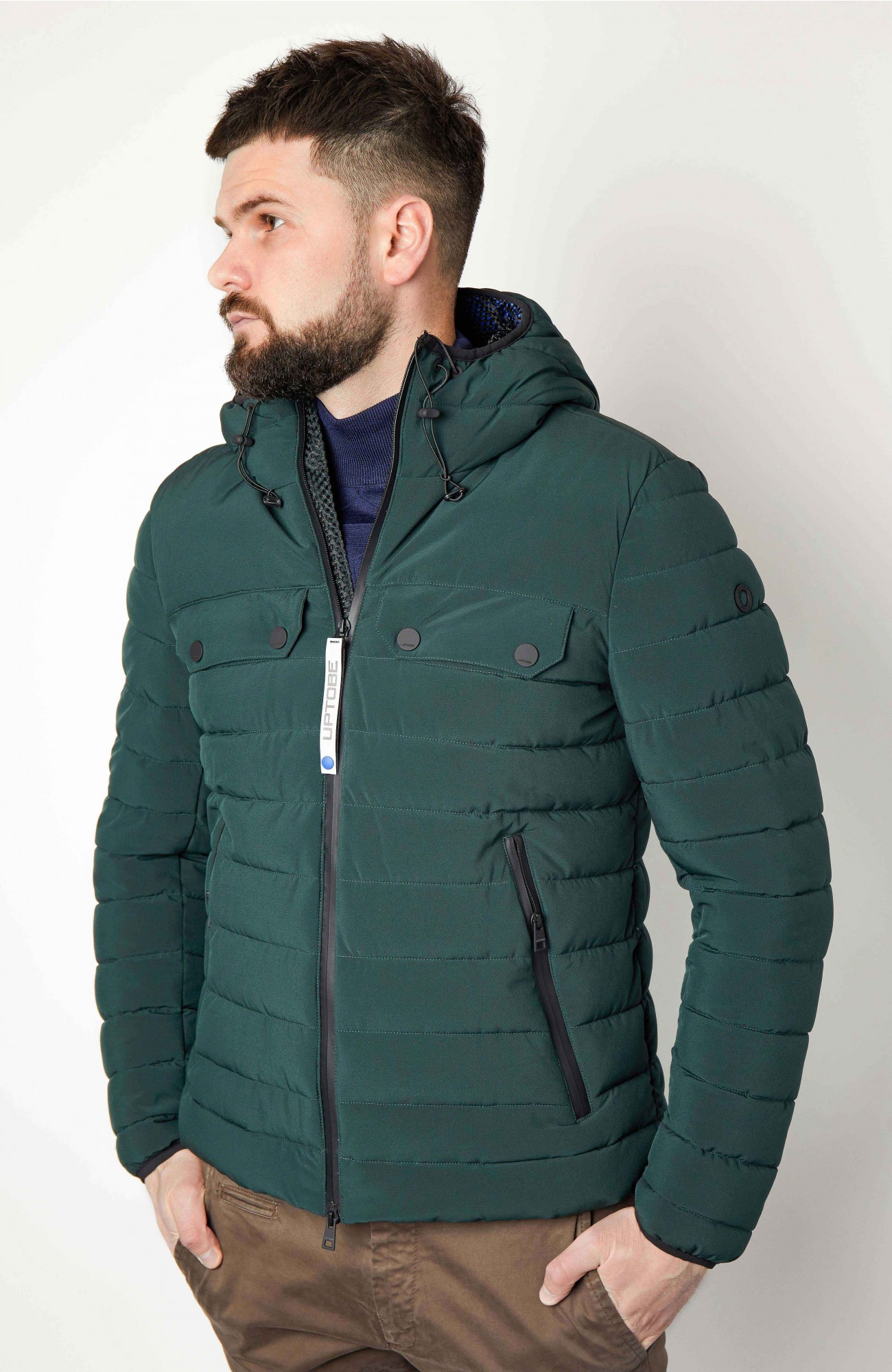 

Куртка UPTOBE  Зеленый, Куртка UPTOBE 3XL Зеленый