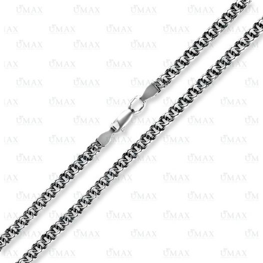 

Серебряный браслет бисмарк с чернением Британика UMAX 4052\1ч Размер 17