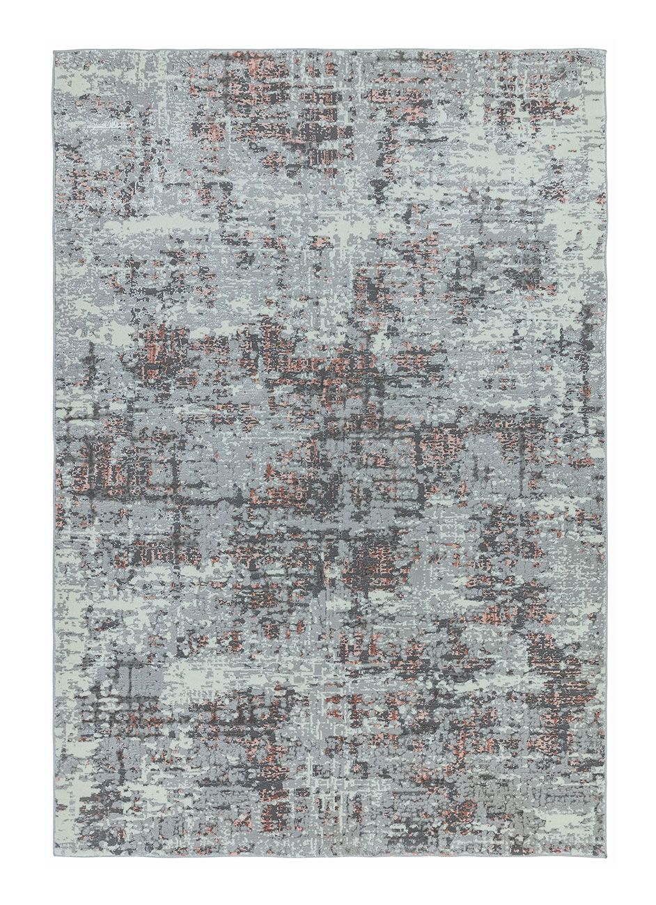 

Ковер Orion OR06 Abstract Pink 80х150 см серый