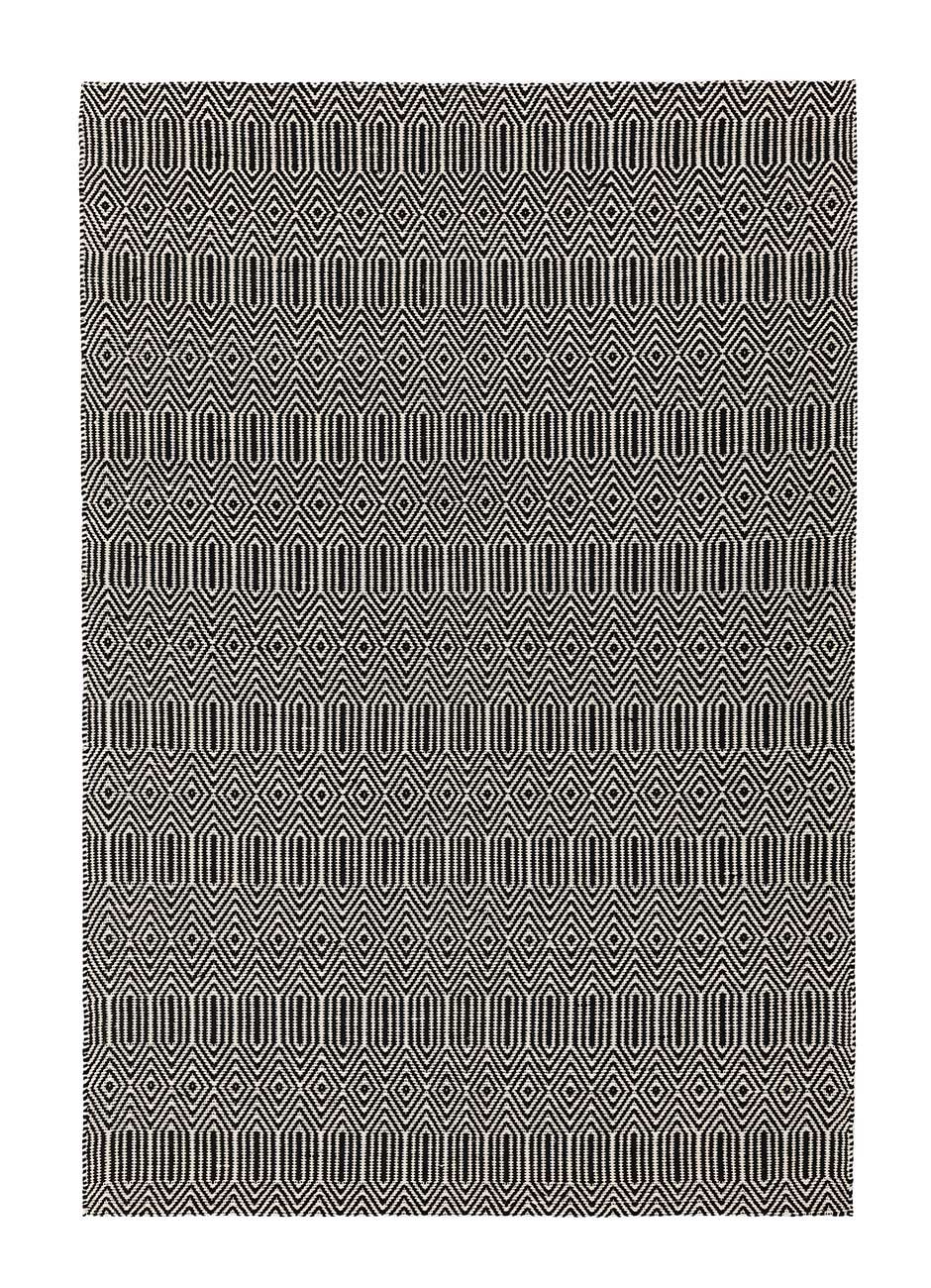 

Ковер Sloan Black/White 120х170 см Черный