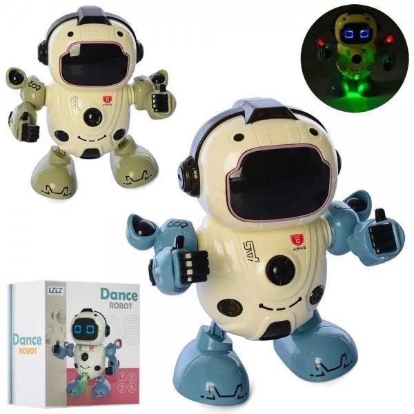 

Танцующий робот LZCZ 6678-8 с звуком и светом Dance robot