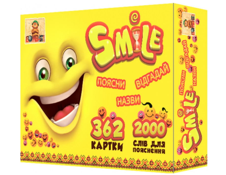 

Настольная игра Смайл 800187 на украинском языке