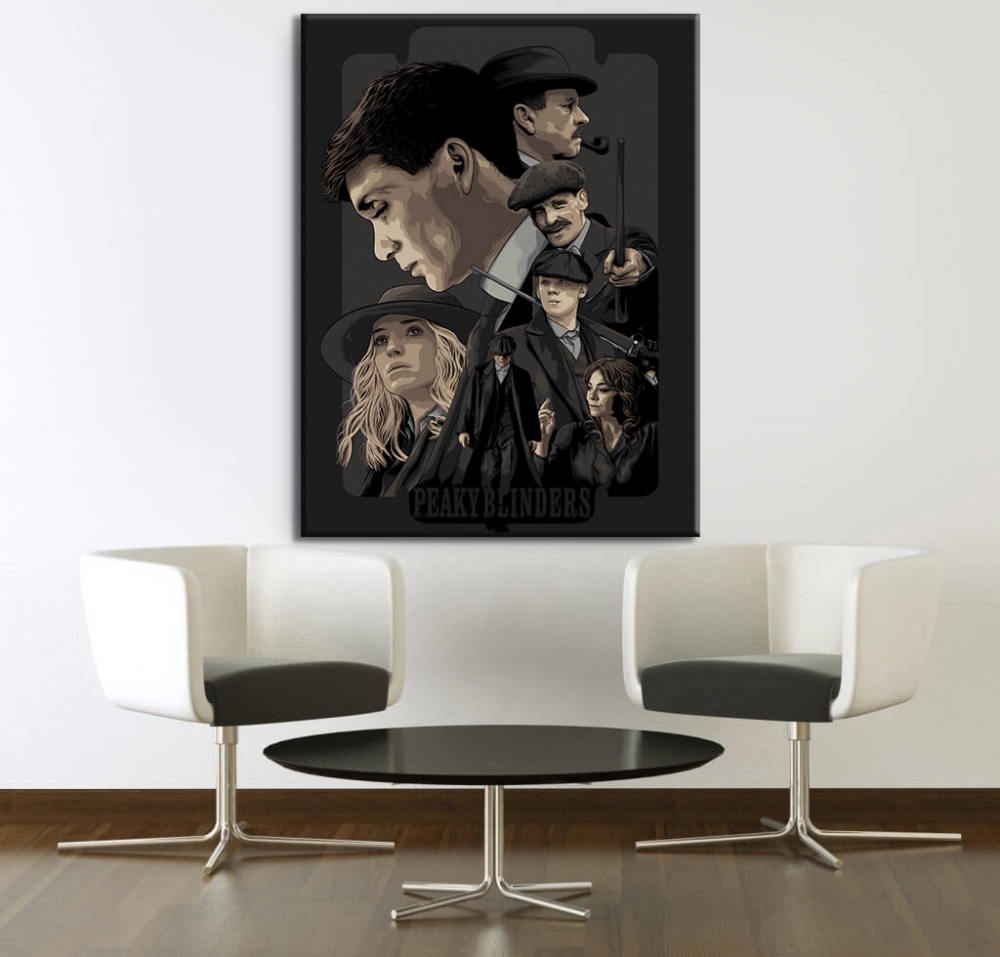 

Картина на холсте Фильмы/сериалы The Peaky Blinders 90х120 см.