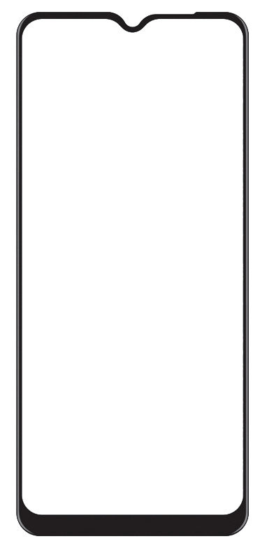 

Защитное стекло Intaleo Full Glue для Oppo A15 Black
