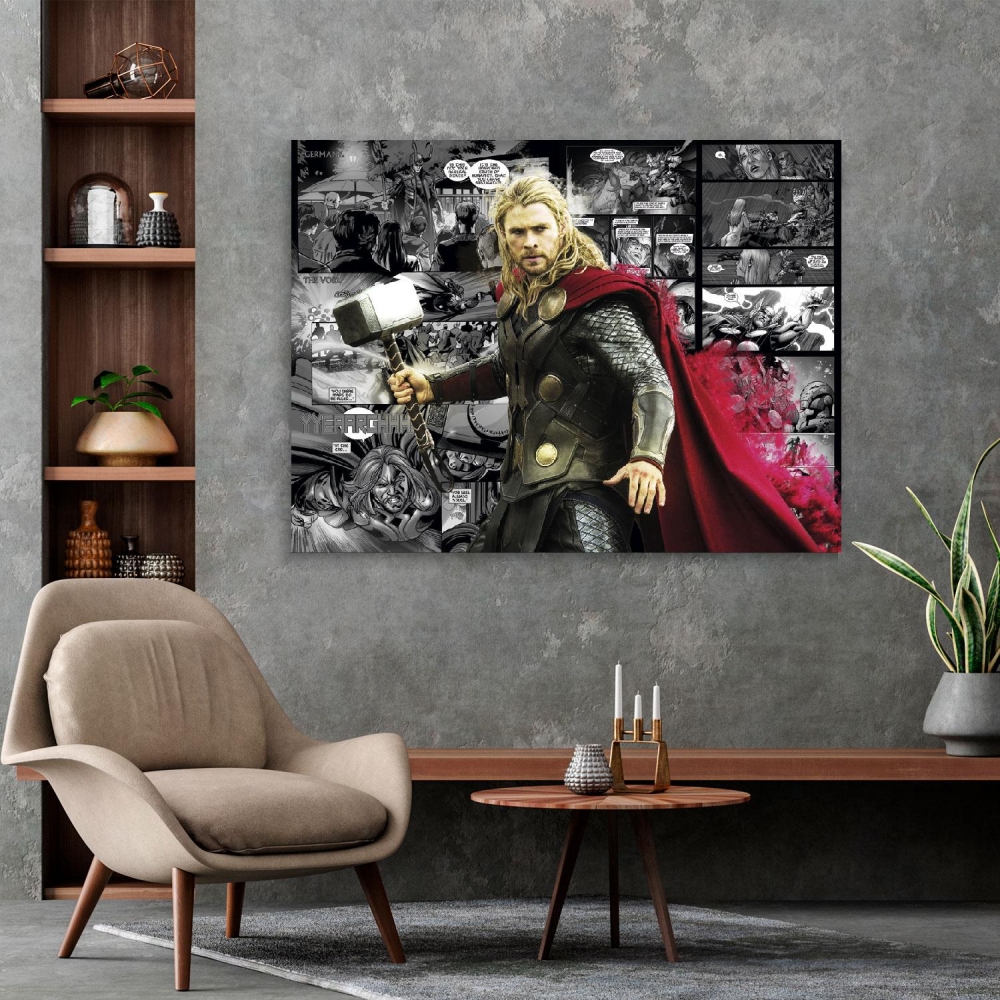 

Картина на холсте Фильмы/сериалы Thor 50х65 см.