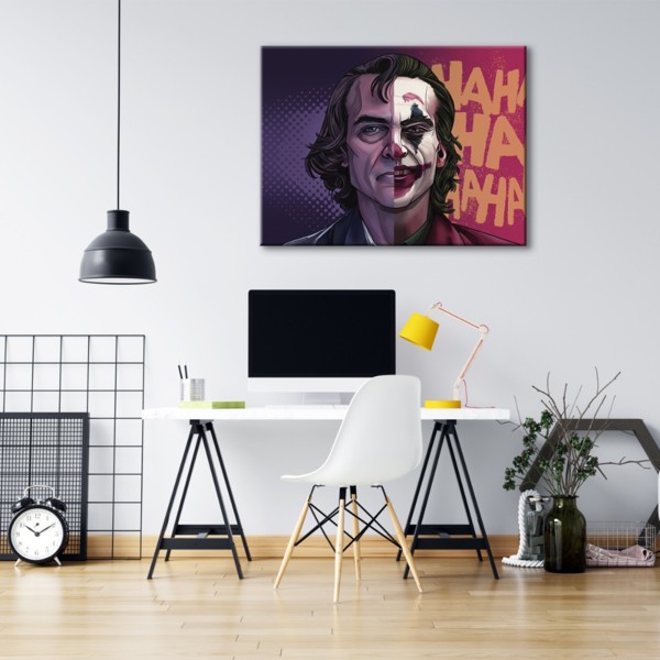 

Картина на холсте Фильмы/сериалы Joker Faces 50х65 см.