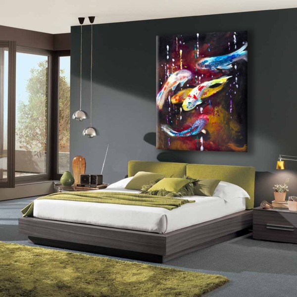 

Картина на холсте Животные Fishes Art 75х100 см.