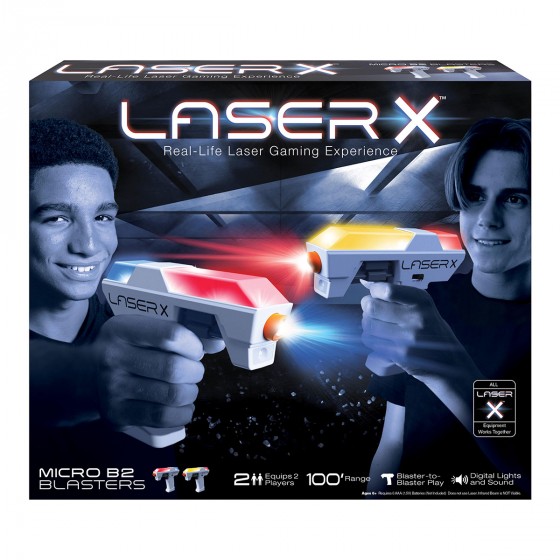 

Игровой набор для лазерных боев - LASER X -MICRO ДЛЯ ДВУХ ИГРОКОВ(87906)