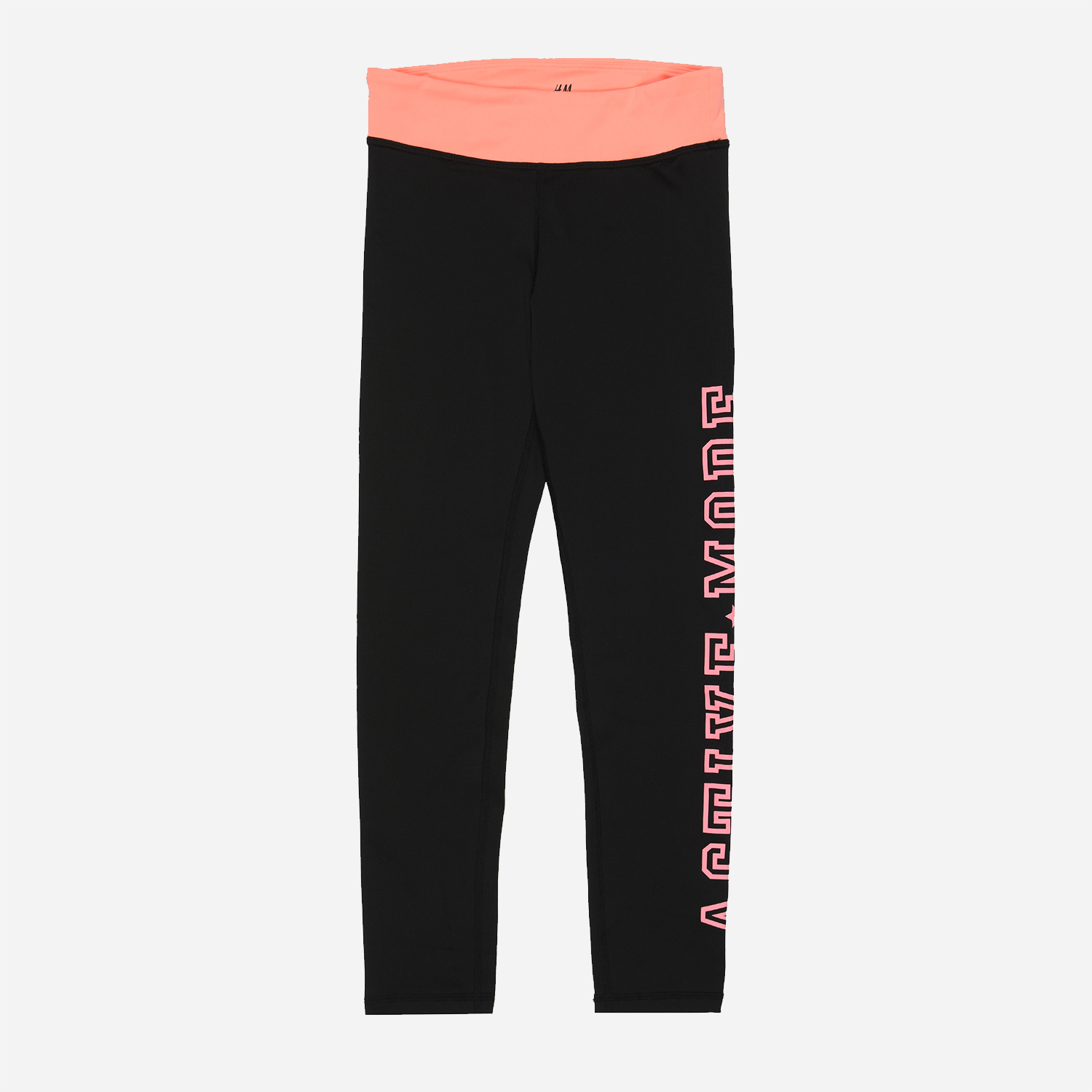 

Лосины H&M 1802-75710402 110-116 см Черно-персиковые