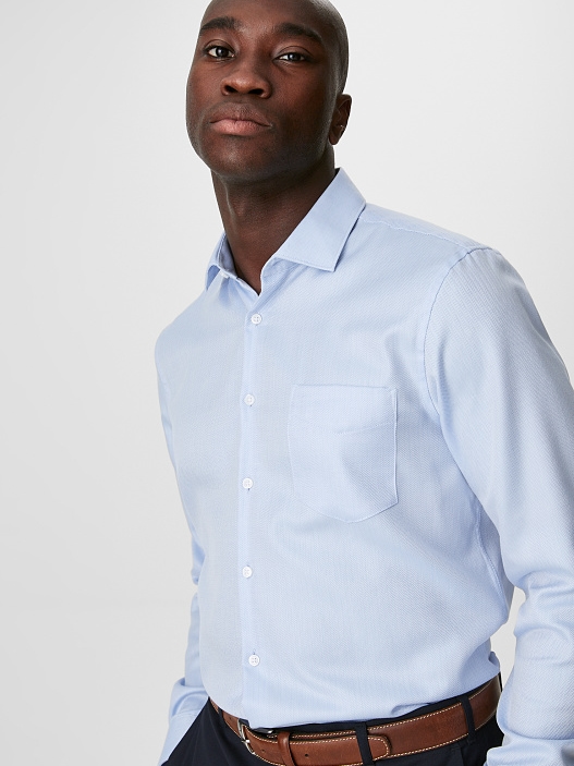 

Рубашка C&A 12-20FW98139  Голубая, Рубашка C&A 12-20FW98139 3XL Голубая