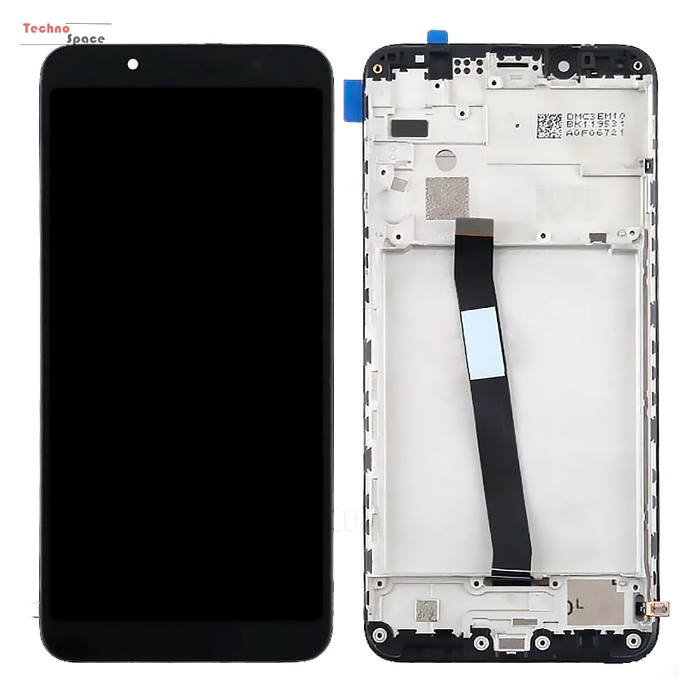 

Дисплей (экран) для Xiaomi Redmi 7A, с тачскрином и рамкой, черный High Copy