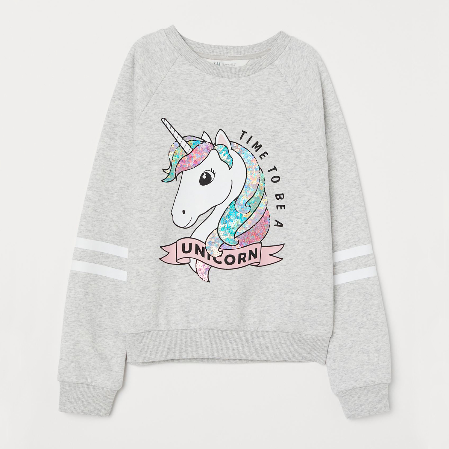 

Свитшот H&M 2712-747404 170 см Серый/Принт