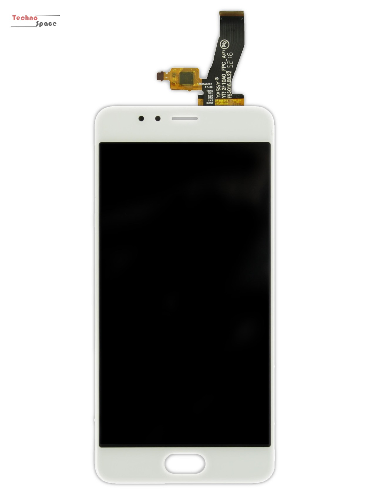 

Дисплей (экран) для Meizu M5s (M612), с тачскрином, белый High Copy