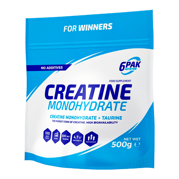 

Креатин моногидрат 6Pak Creatine Monohydrate 500 грамм