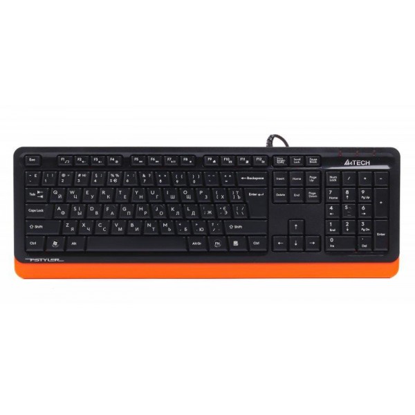 

Клавиатура A4Tech Fstyler FKS10 Orange USB