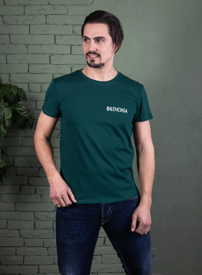 

Футболка чоловіча Меркурій-Текстиль  темно-зелена 88, Футболка чоловіча Меркурій-Текстиль XL темно-зелена 88