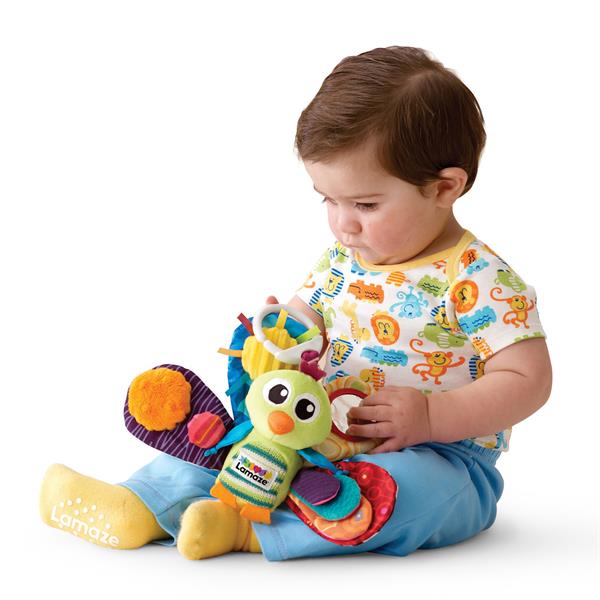 

Мягкая игрушка-подвеска Lamaze Павлин с пищалкой (L27013)