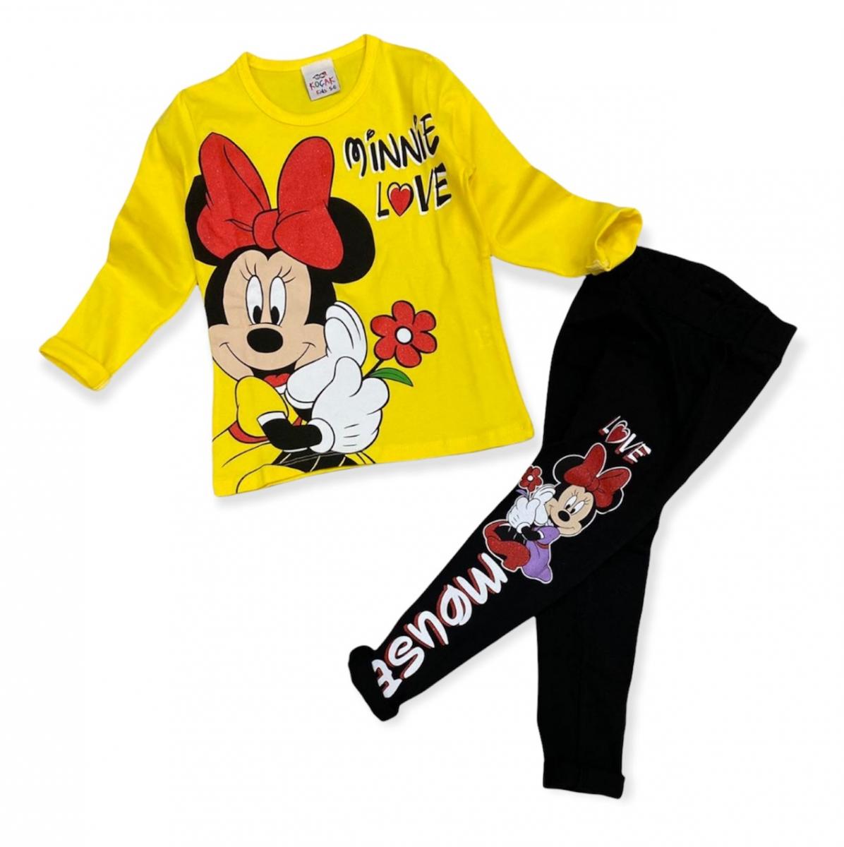 

Комплект (кофта, леггинсы) Minnie Mouse (Минни Маус) 122/128 см Разноцвет TRW584523