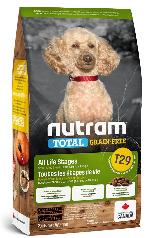 

Сухой корм Nutram T29 Total Grain-Free Lamb Lentils Dog 340 г