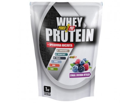 

Протеин Power Pro Whey Protein 1кг Вкус Лесная ягода