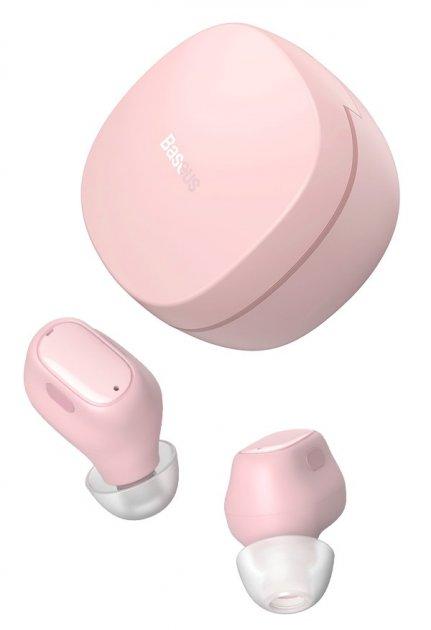 

Бездротові навушники Bluetooth Baseus WM01 Pink