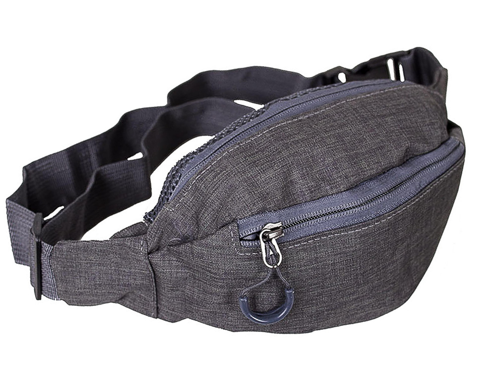 

Сумка на пояс (бананка) BANANKA NVY302-23SGRAY1 Серая
