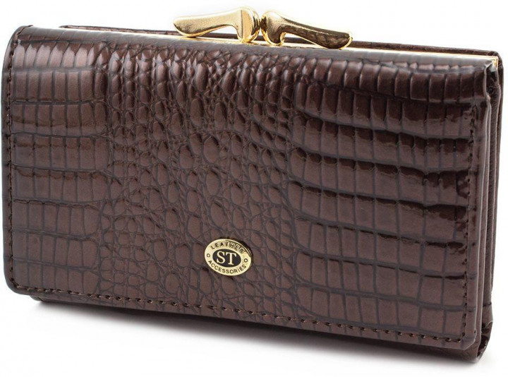 

Женский кошелек кожаный ST Leather 98213 Коричневый