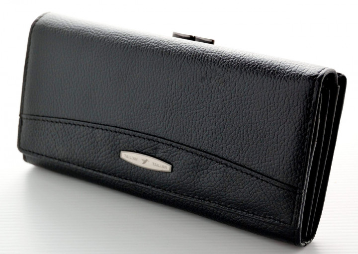 

Женский кожаный кошелек Tailian (T816) 98648 Черный