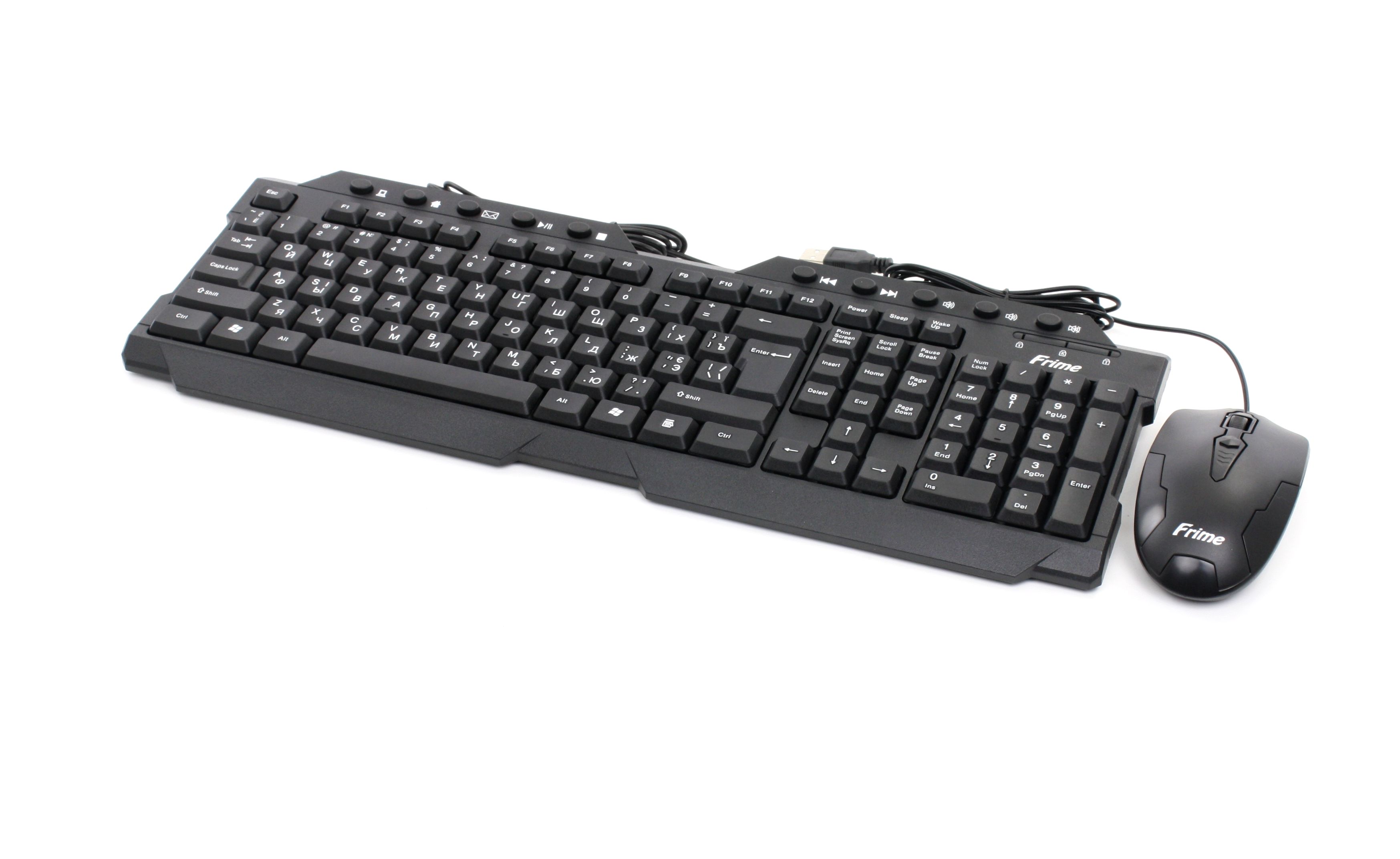

Комплект клавиатура + мышь Frime FKBM-310KIT RUS/UKR Black USB