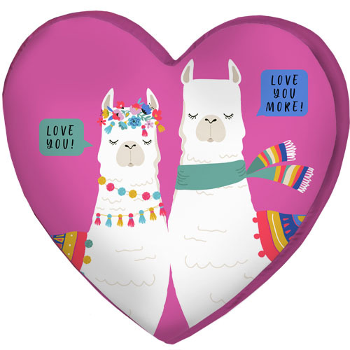 

Подушка сердце 3D Love you! Lama Presentville 40х40х7,5 см 000171081