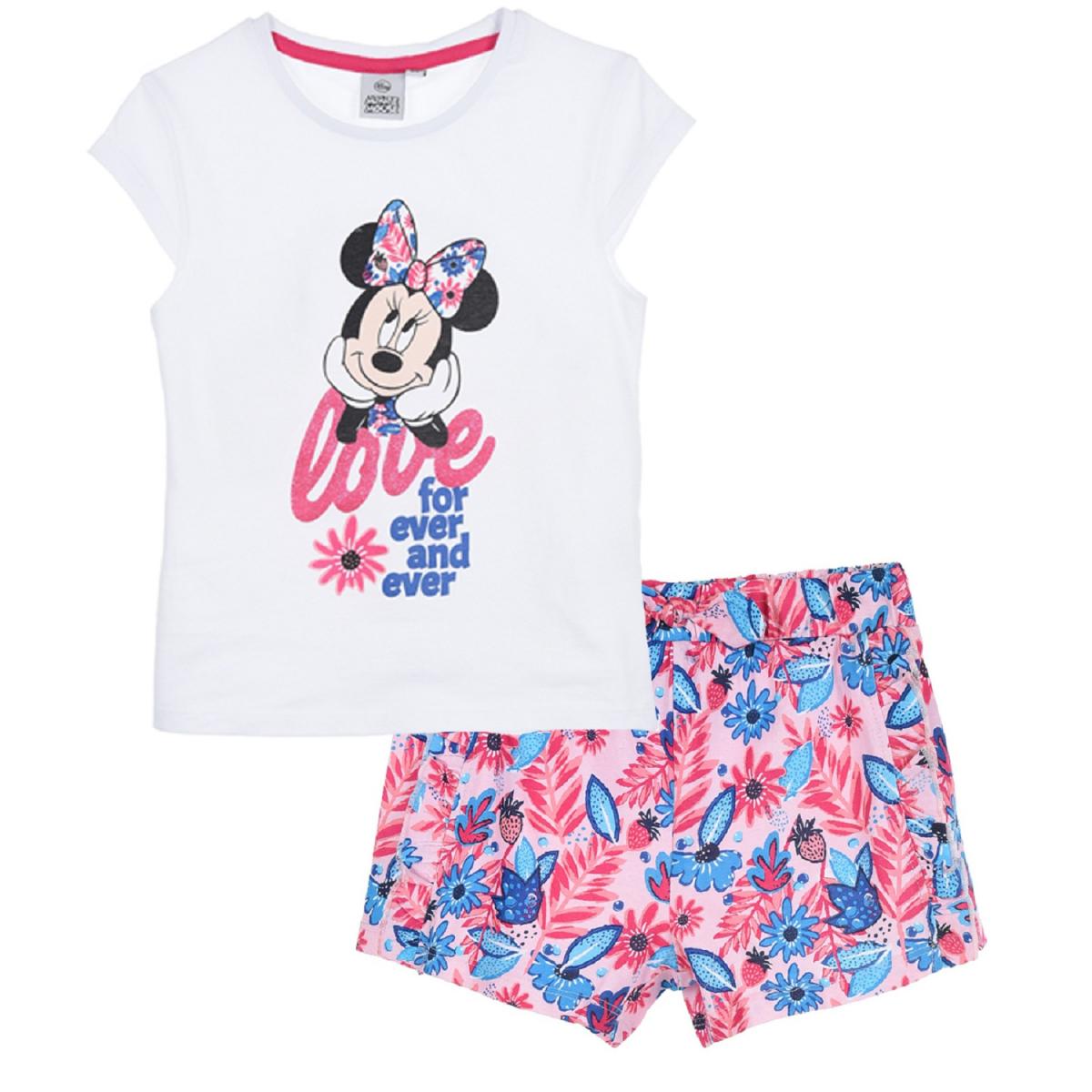 

Комплект (футболка, шорты) Disney Minnie Mouse (Минни Маус) 116 см Разноцвет UE10981