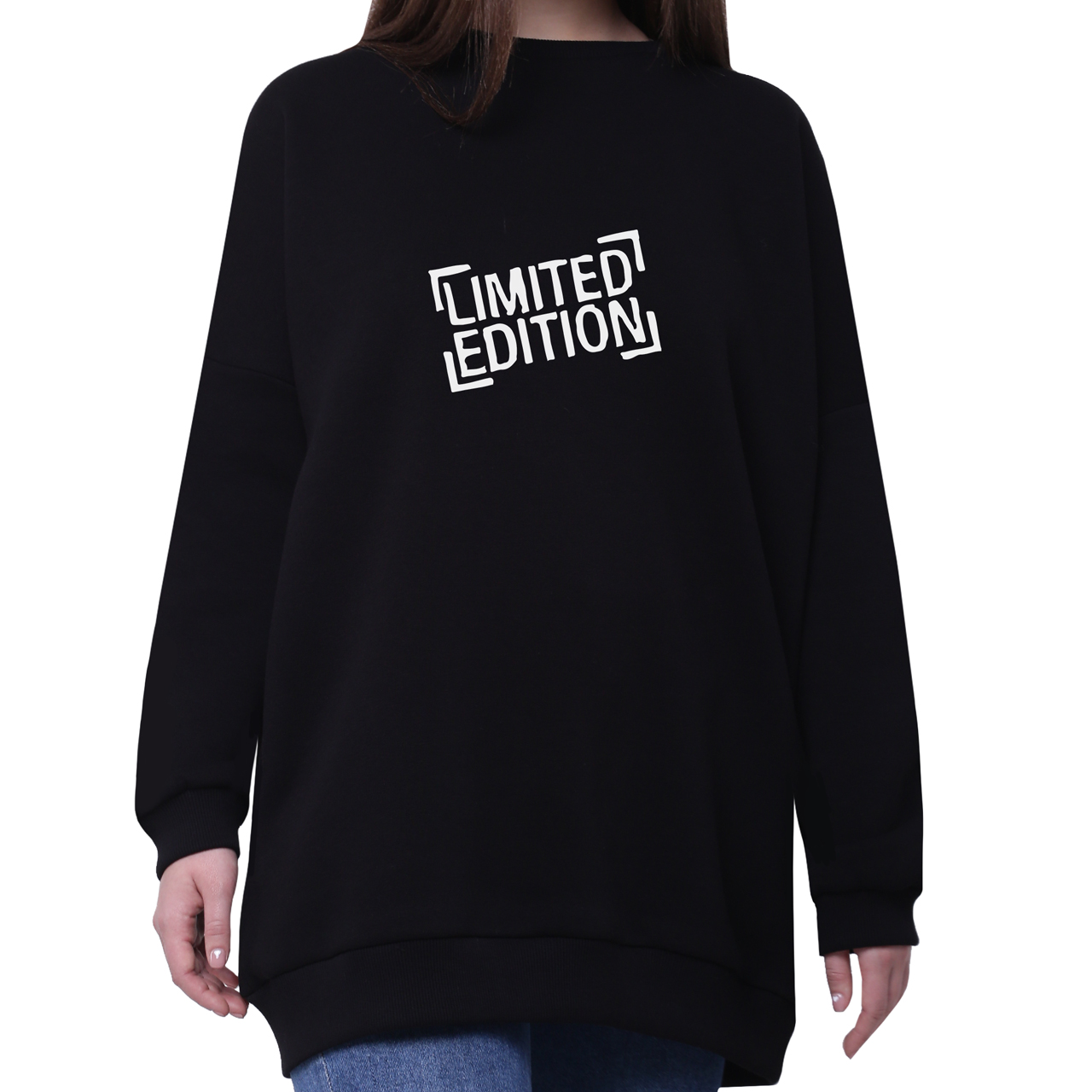 

Свитшот женский удлиненный Ограниченный выпуск (Limited Edition) (35963-3401-2) Черный, Свитшот женский удлиненный Ограниченный выпуск (Limited Edition) (35963-3401-2) Черный M