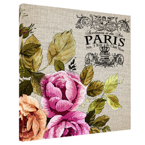 

Картина на ткани Paris Presentville 65х65х2 см 000170620