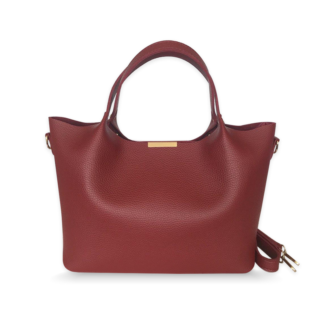 

Сумка женская Betty Pretty из экокожи бордового цвета 943BORDO