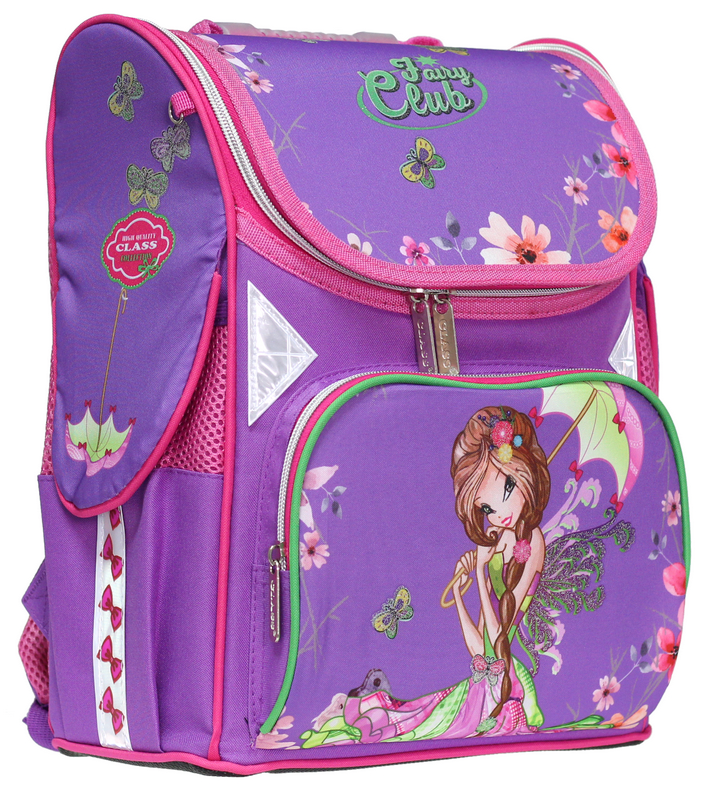 

Ранець "CLASS" /9917/ "Girl's Dreams" 2 від., 34*27*14см (1/4)