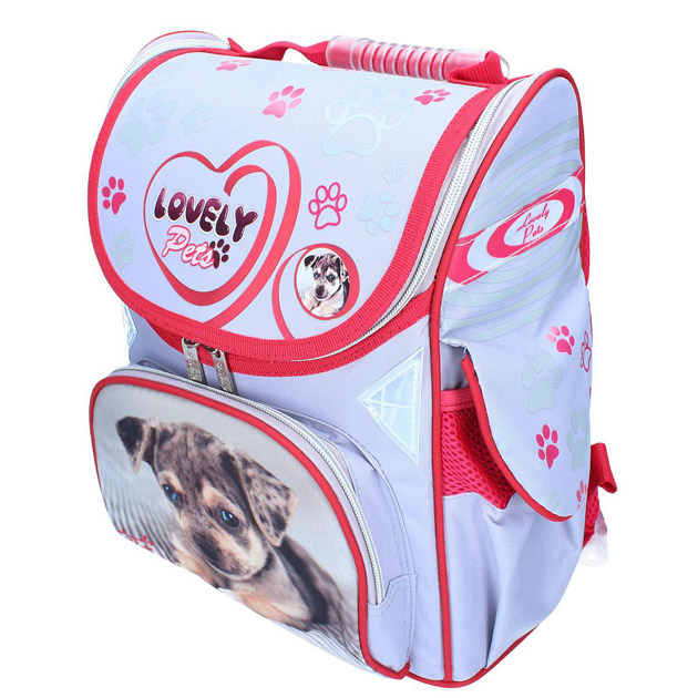 

Ранець "CLASS" /9705/ "Lovely Pets",2 від.,34*26*14см (1/4)
