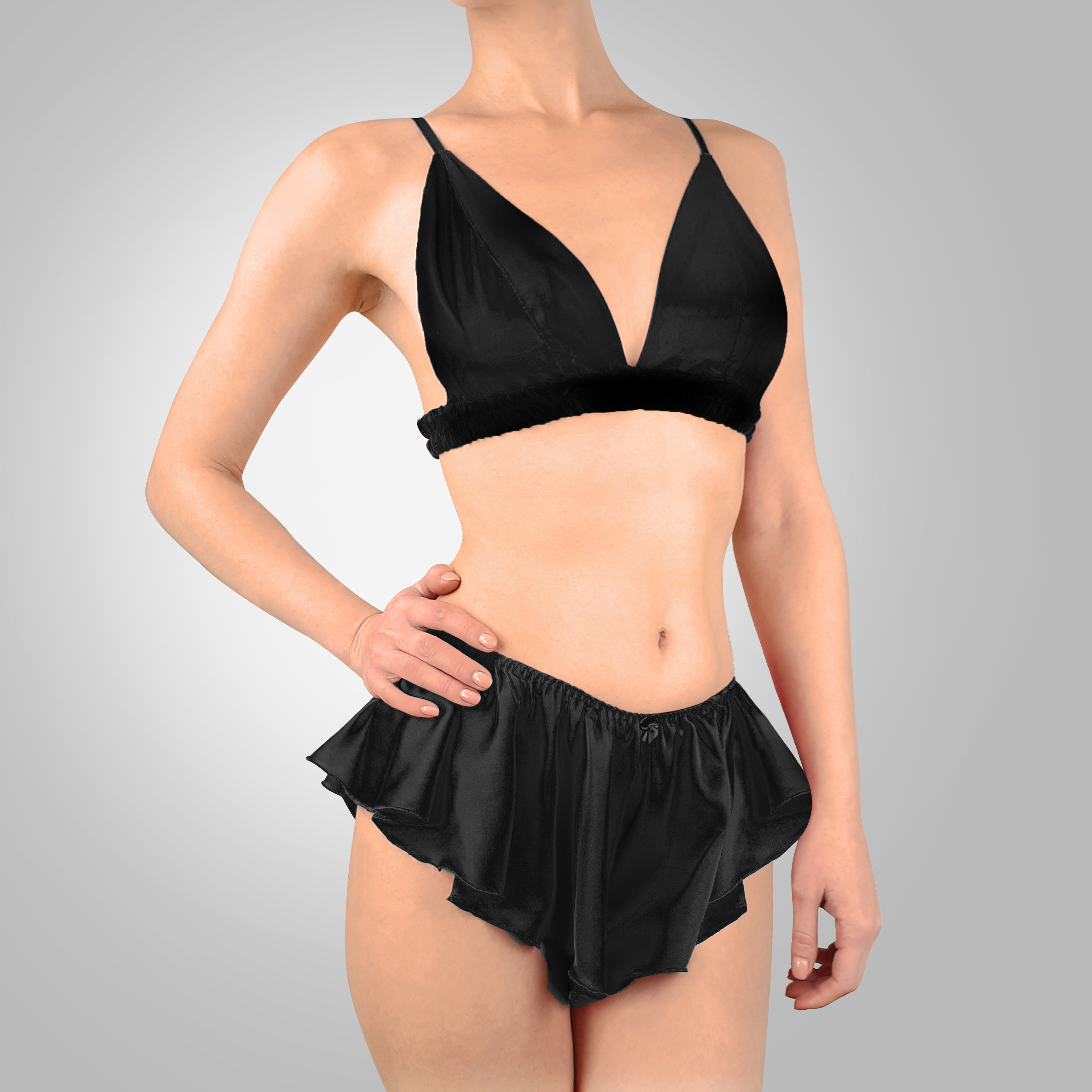 

Женская шелковая пижама Сьюзи NeDlyaSkuki Черный  (00-00010958, Женская шелковая пижама Сьюзи NeDlyaSkuki Черный 4XL (00-00010958)