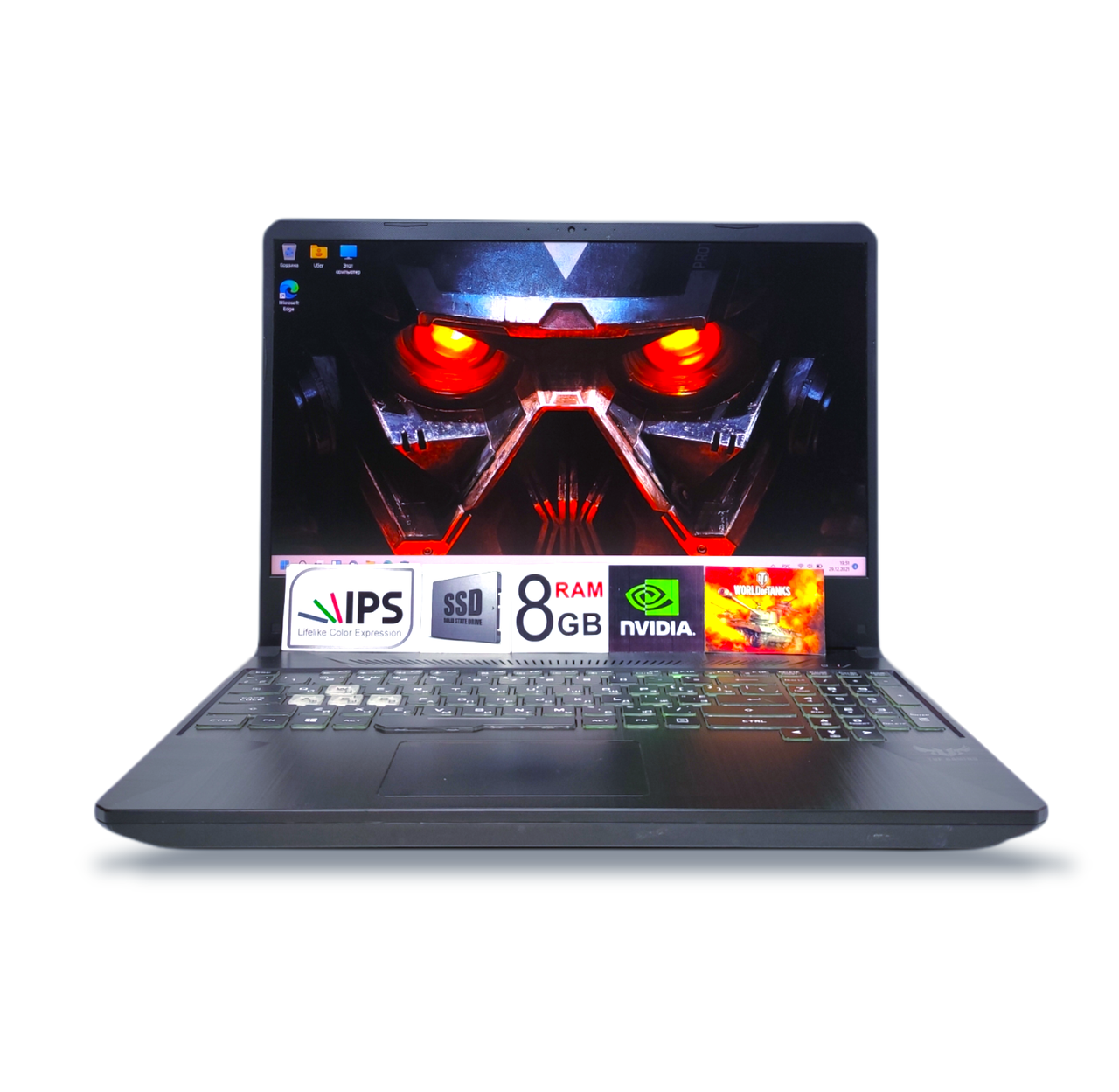 Ноутбук Asus TUF Gaming FX505D 15.6FHD IPS Ryzen 5 3550H 8Gb 4 ядра 8GB ...