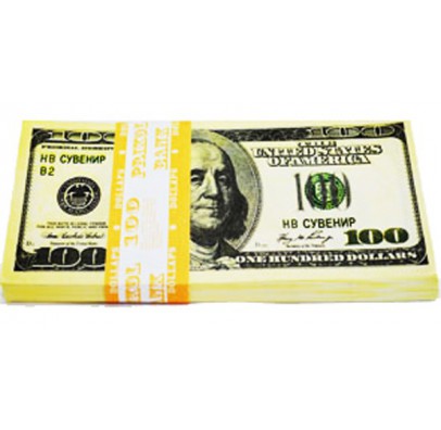 

Пачка грошей 100 доларів 2502-2