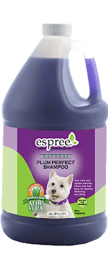 

Шампунь Espree Plum Perfect Shampoo для глубокой чистки любого типа шерсти со сливой 3,79л